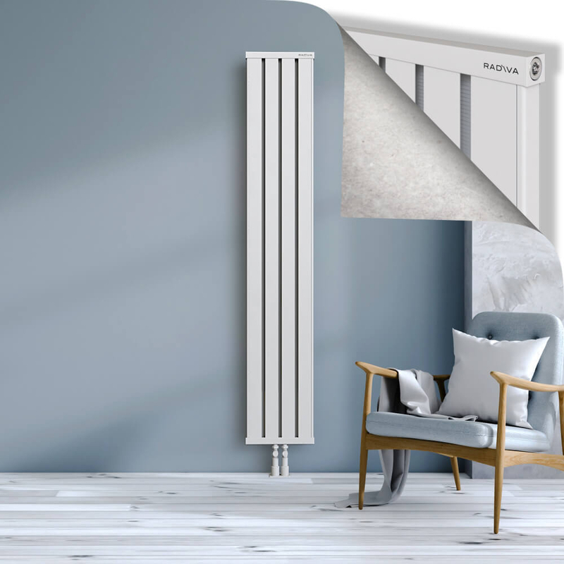 OBI Dekoratif Alüminyum Radyatör 1900x324 Beyaz