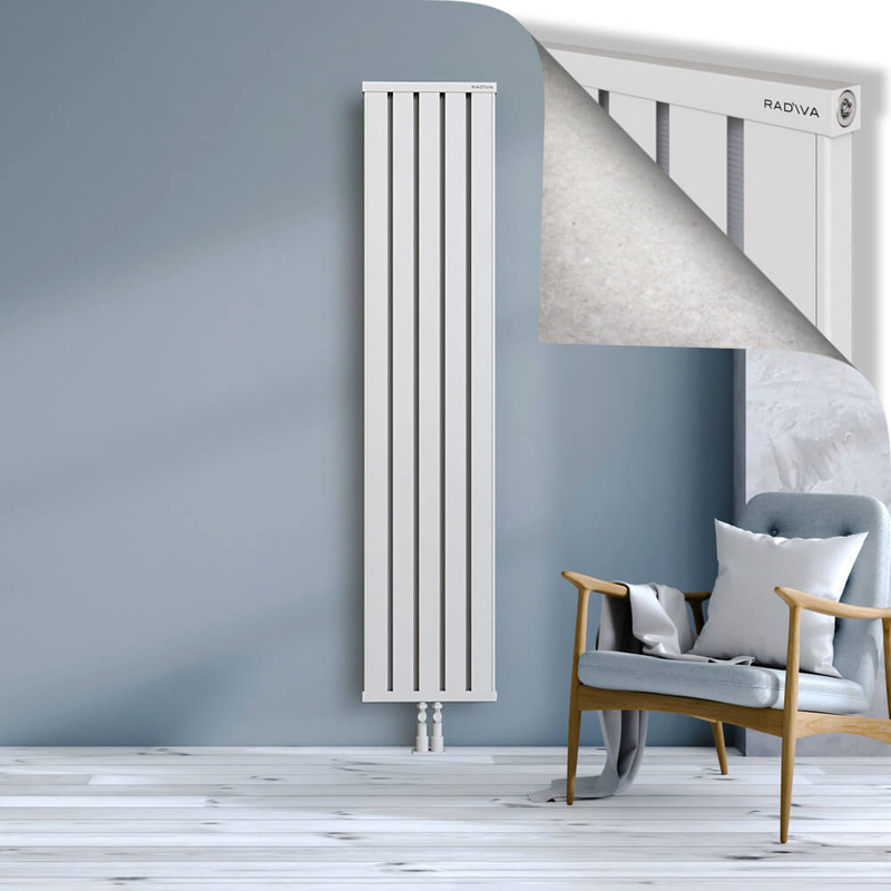 OBI Dekoratif Alüminyum Radyatör 1900x404 Beyaz