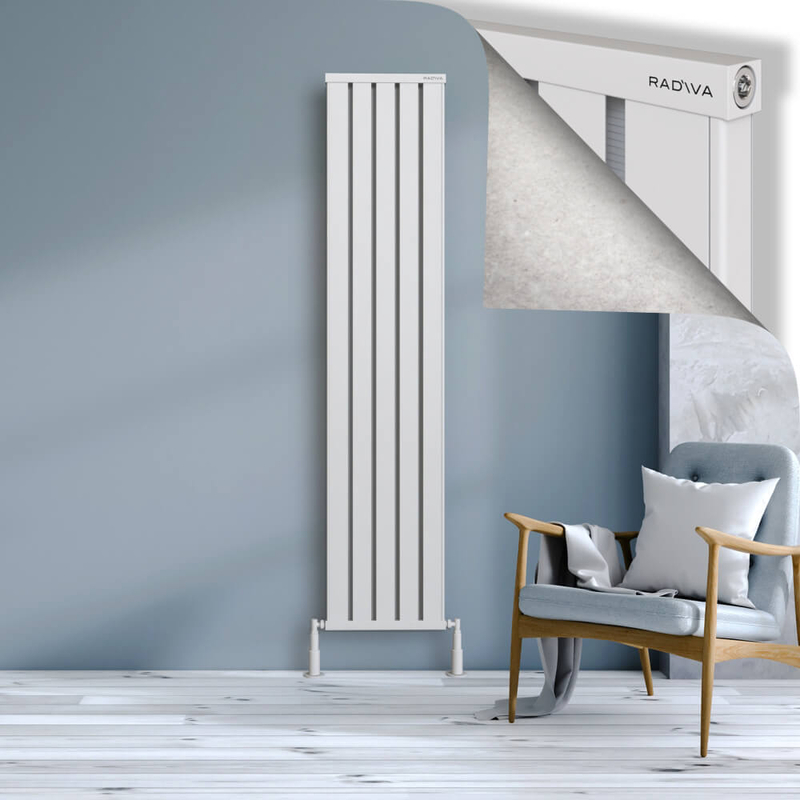 OBI Dekoratif Alüminyum Radyatör 1900x404 Beyaz