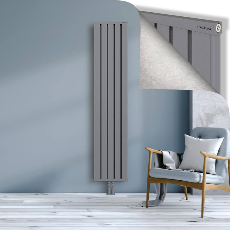 OBI Dekoratif Alüminyum Radyatör 1900x404 Gri