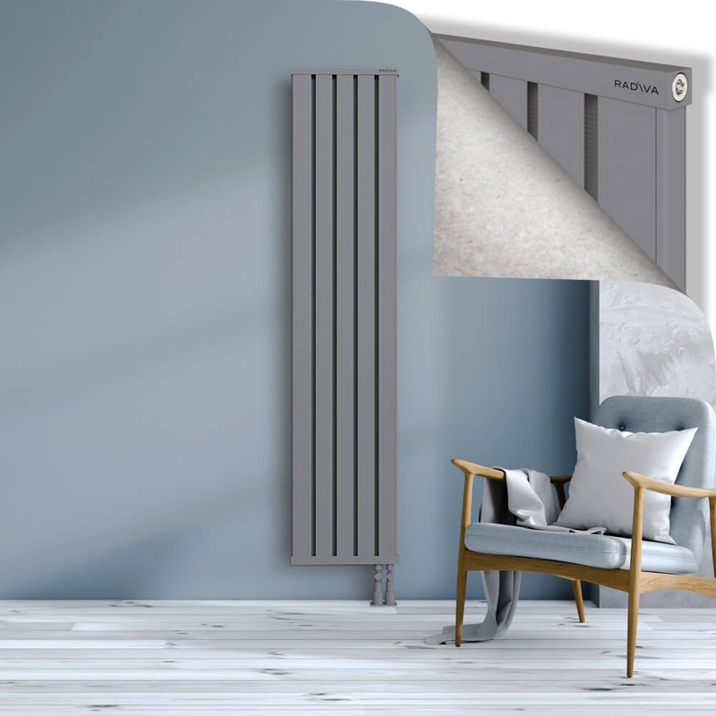 OBI Dekoratif Alüminyum Radyatör 1900x404 Gri