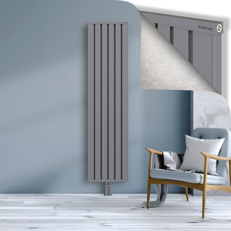 OBI Dekoratif Alüminyum Radyatör 1900x484 Gri