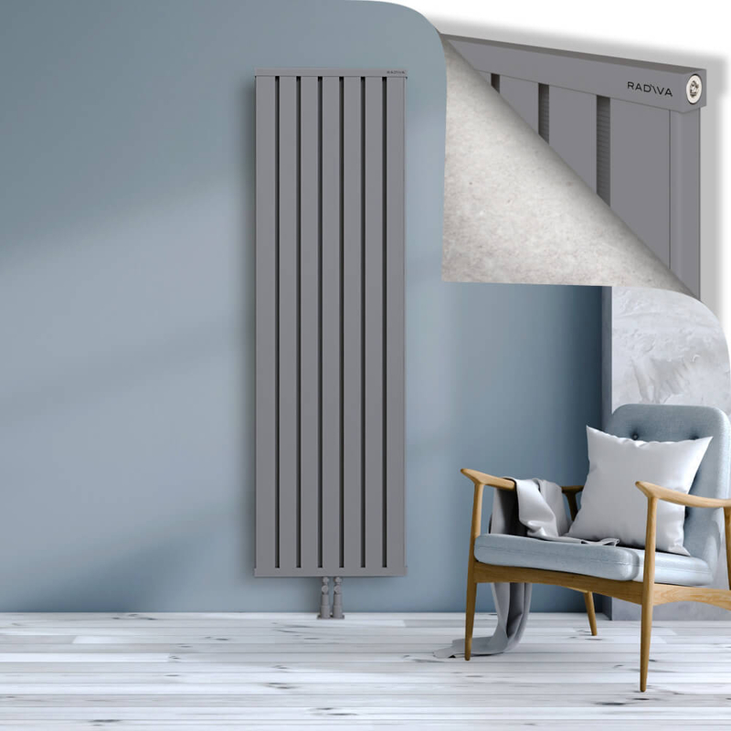 OBI Dekoratif Alüminyum Radyatör 1900x564 Gri
