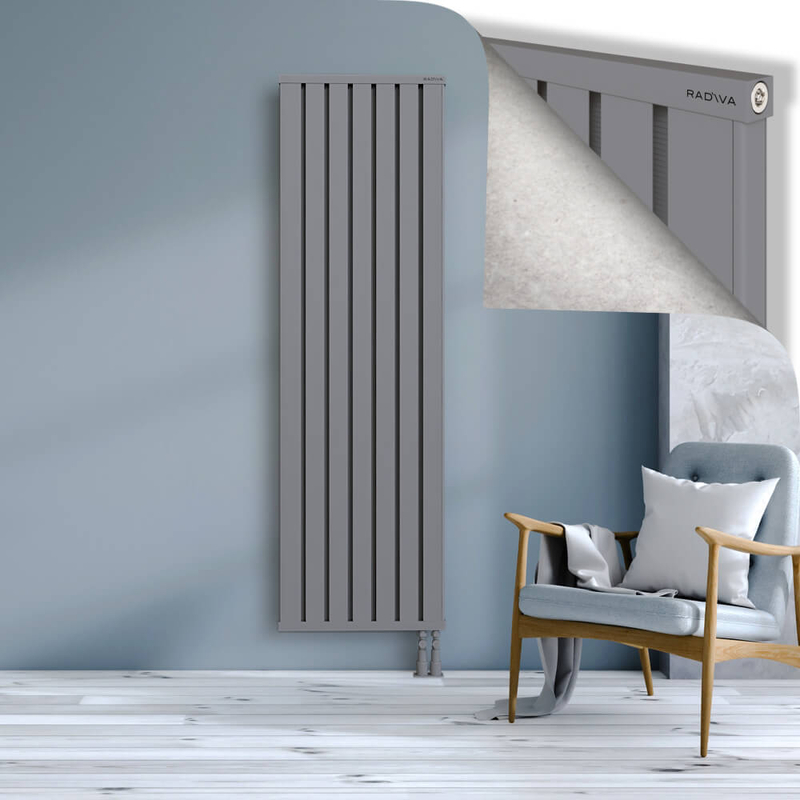 OBI Dekoratif Alüminyum Radyatör 1900x564 Gri