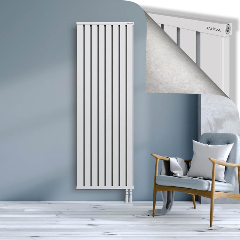 OBI Dekoratif Alüminyum Radyatör 1900x644 Beyaz