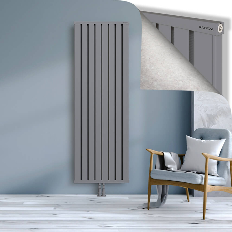 OBI Dekoratif Alüminyum Radyatör 1900x644 Gri
