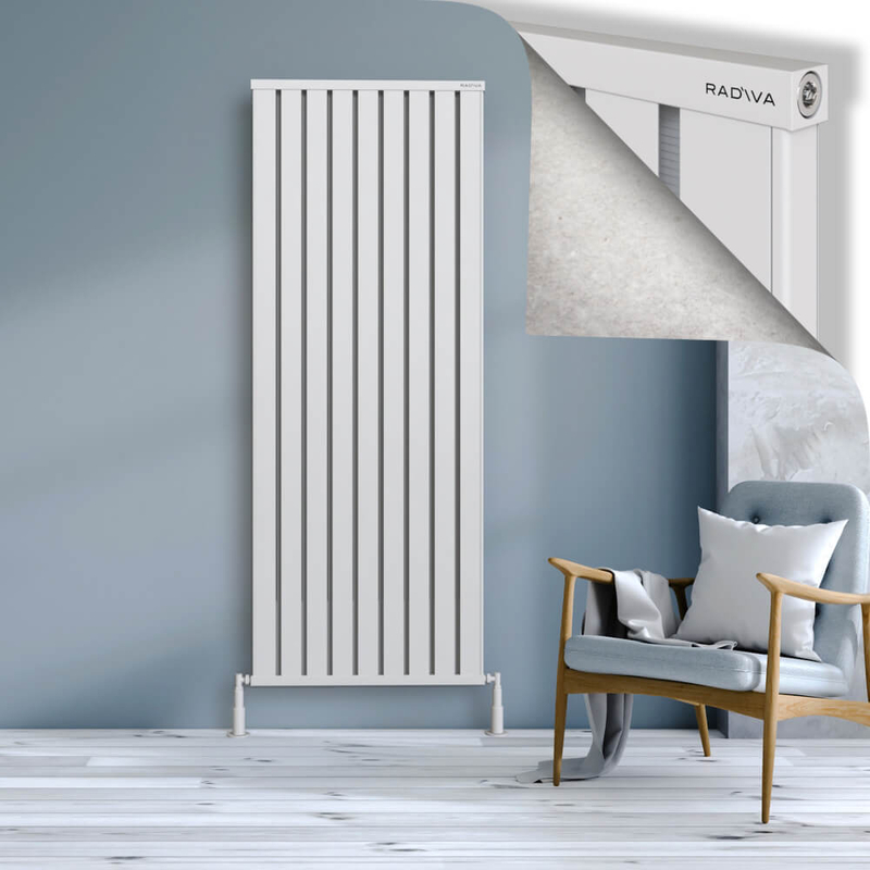 OBI Dekoratif Alüminyum Radyatör 1900x724 Beyaz
