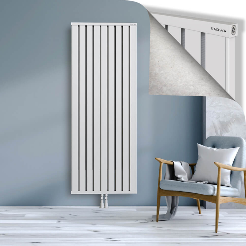 OBI Dekoratif Alüminyum Radyatör 1900x724 Beyaz