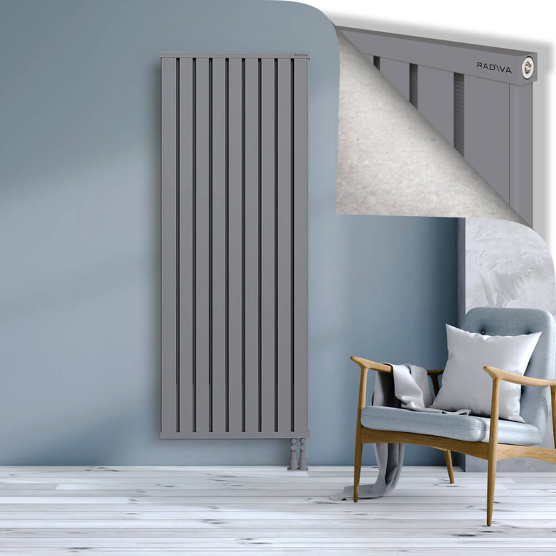 OBI Dekoratif Alüminyum Radyatör 1900x724 Gri
