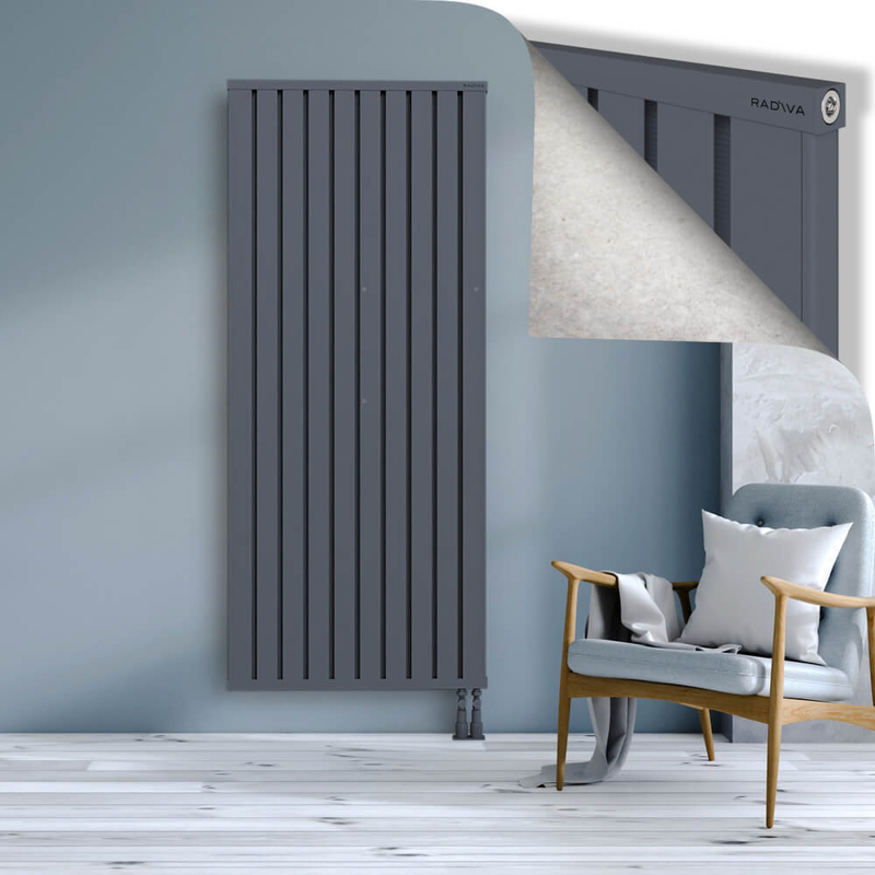 OBI Dekoratif Alüminyum Radyatör 1900x804 Antrasit