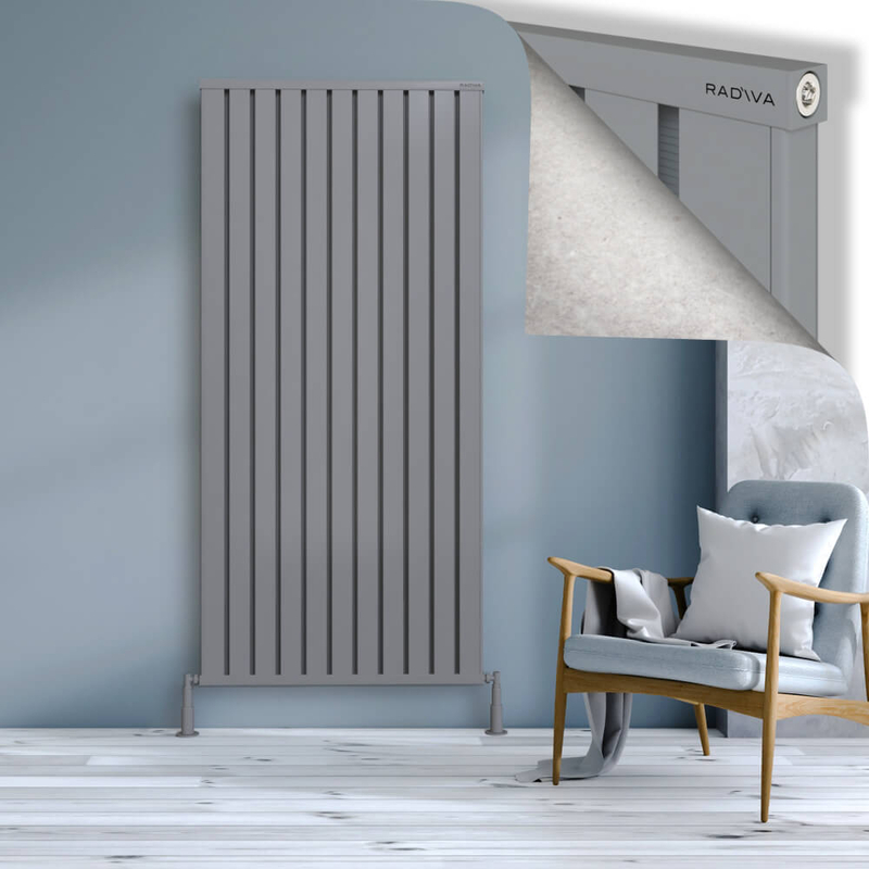OBI Dekoratif Alüminyum Radyatör 1900x884 Gri