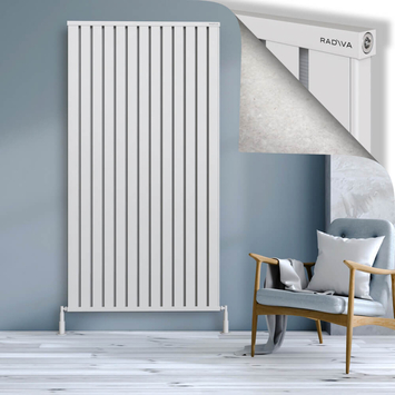 Radiva - Obi Dekoratif Alüminyum Radyatör 2000x1044 Beyaz