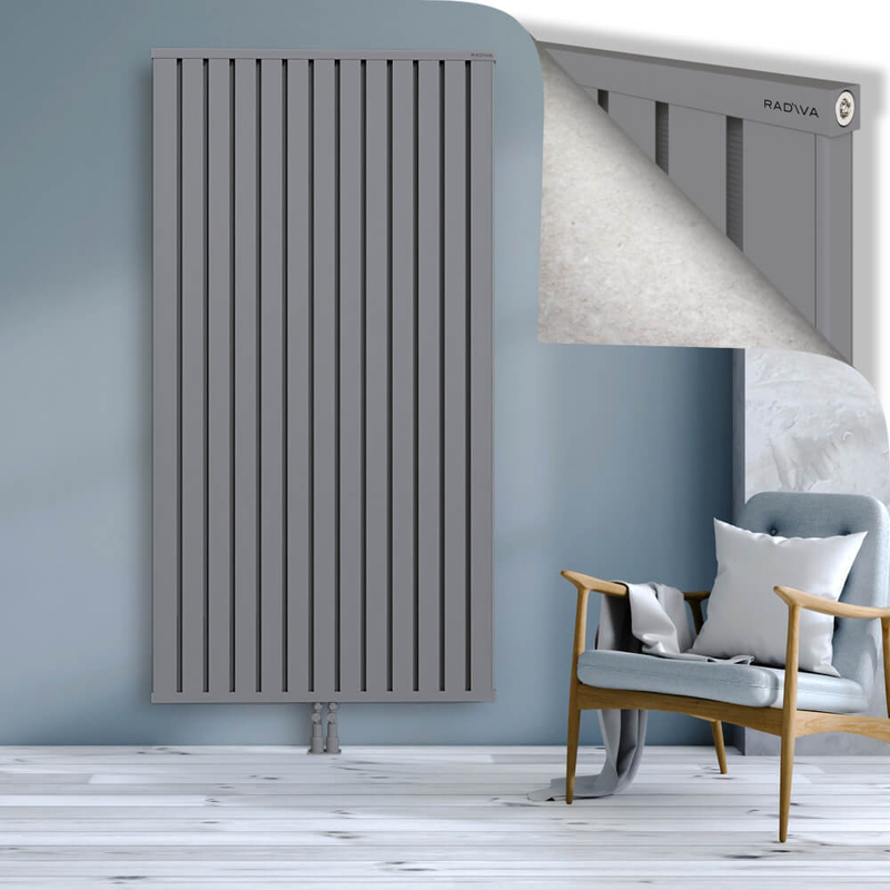 OBI Dekoratif Alüminyum Radyatör 2000x1044 Gri