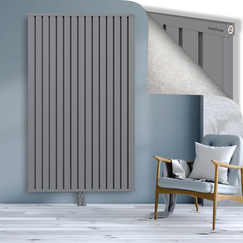 OBI Dekoratif Alüminyum Radyatör 2000x1204 Gri