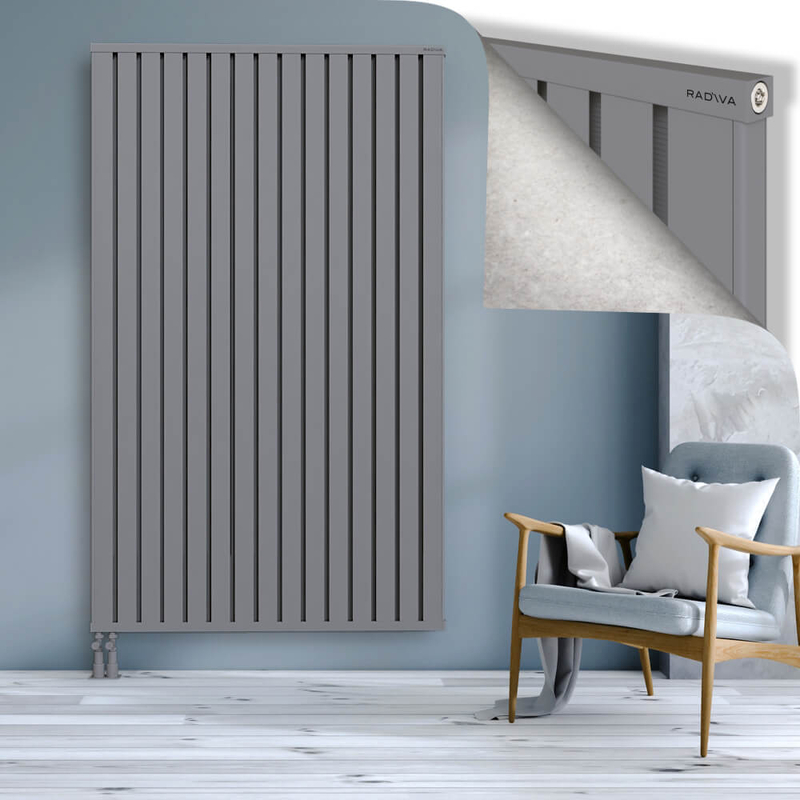 OBI Dekoratif Alüminyum Radyatör 2000x1204 Gri