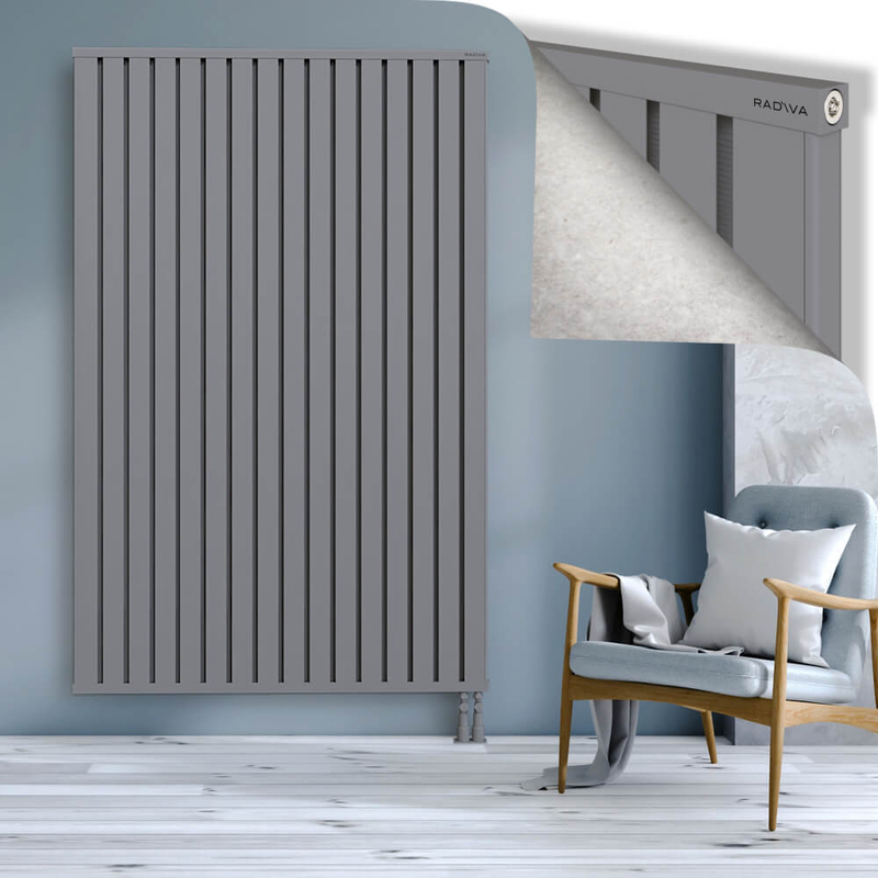 OBI Dekoratif Alüminyum Radyatör 2000x1284 Gri