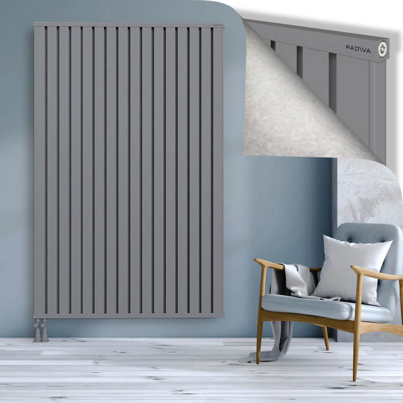 OBI Dekoratif Alüminyum Radyatör 2000x1284 Gri