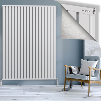 Radiva - Obi Dekoratif Alüminyum Radyatör 2000x1444 Beyaz
