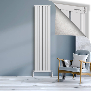 Radiva - Obi Dekoratif Alüminyum Radyatör 2000x484 Beyaz