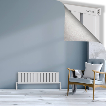 Radiva - Obi Dekoratif Alüminyum Radyatör 300x1044 Beyaz