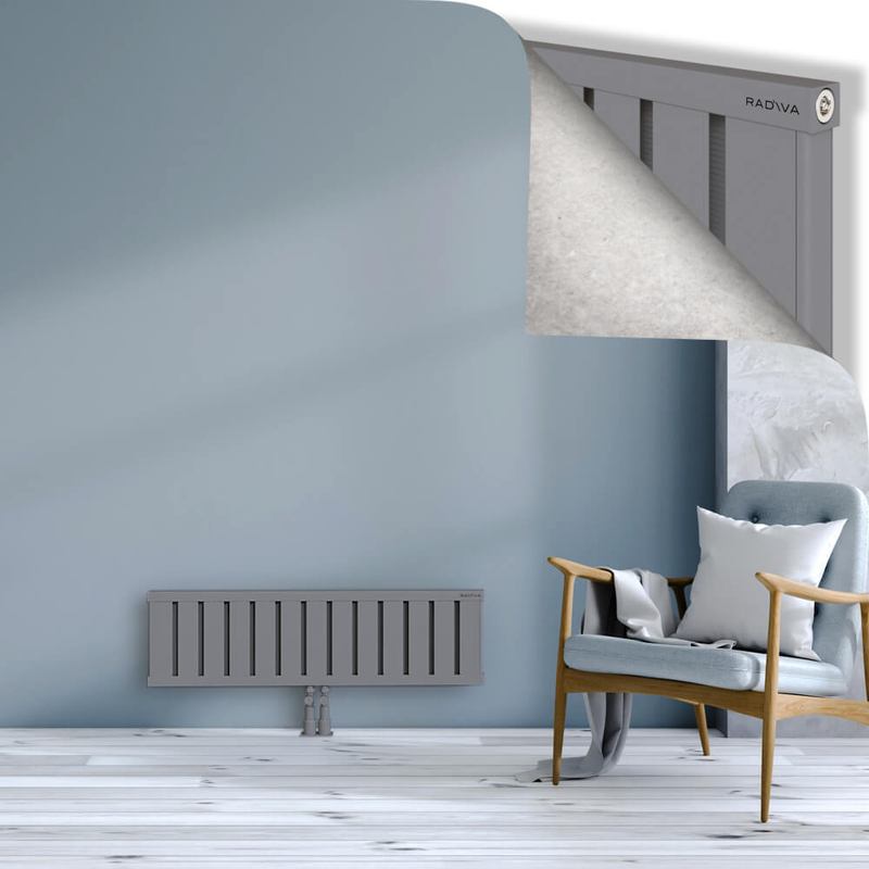 OBI Dekoratif Alüminyum Radyatör 300x1044 Gri