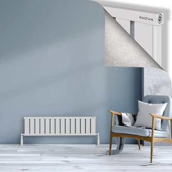 Radiva - Obi Dekoratif Alüminyum Radyatör 300x1124 Beyaz