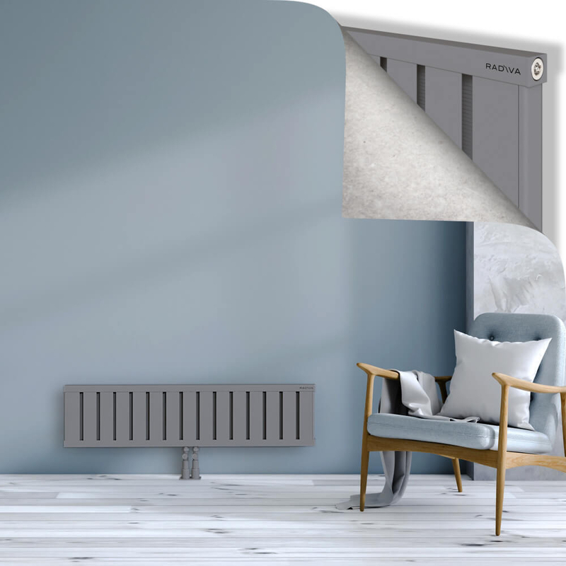 OBI Dekoratif Alüminyum Radyatör 300x1204 Gri