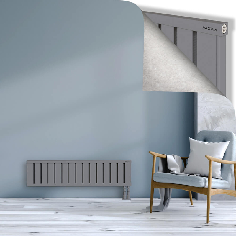 OBI Dekoratif Alüminyum Radyatör 300x1204 Gri