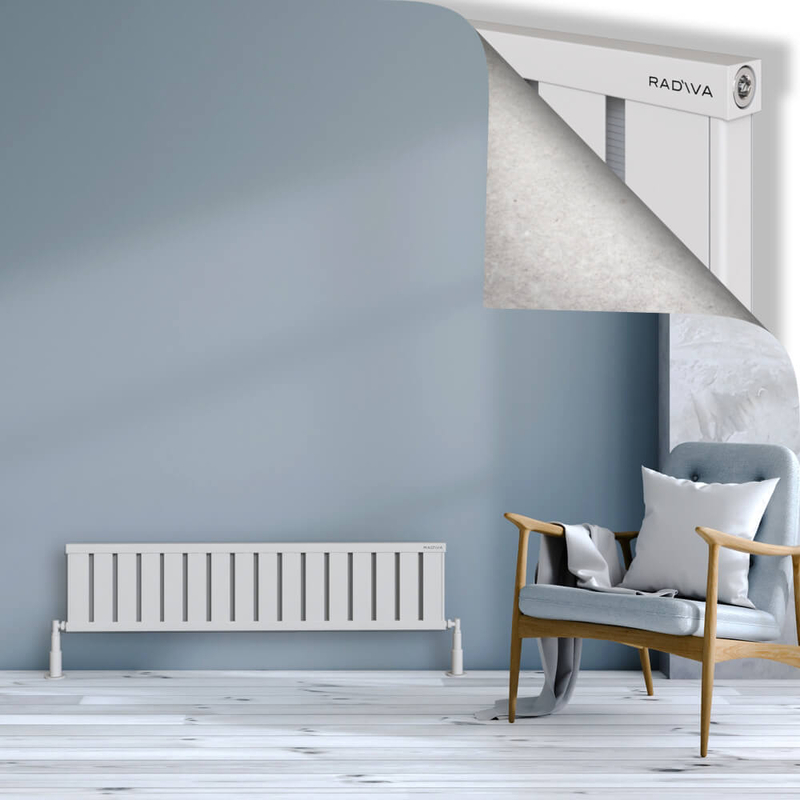 OBI Dekoratif Alüminyum Radyatör 300x1284 Beyaz