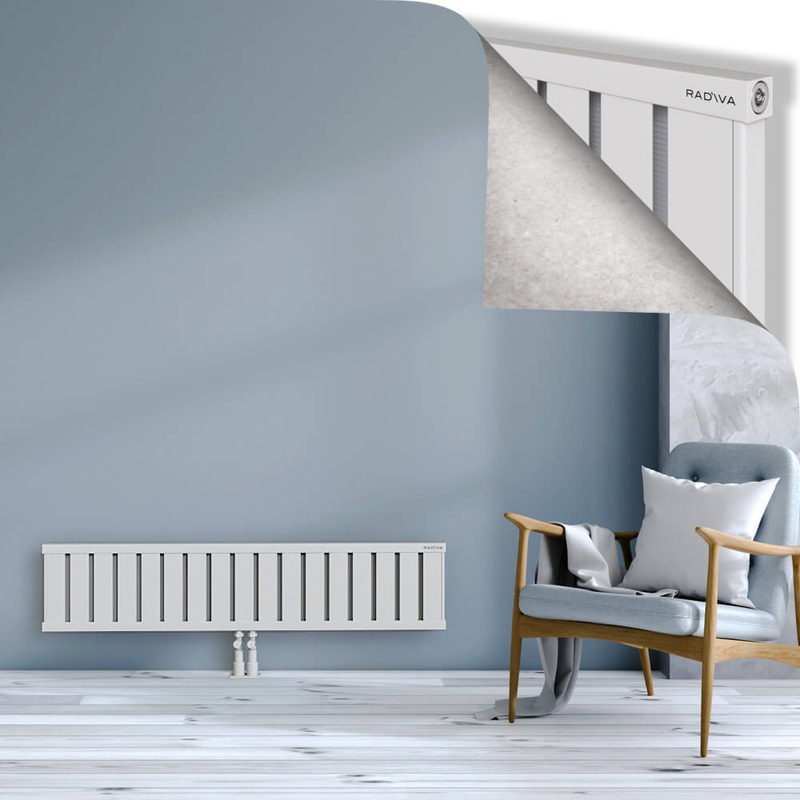 OBI Dekoratif Alüminyum Radyatör 300x1364 Beyaz