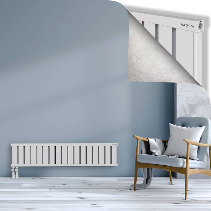 OBI Dekoratif Alüminyum Radyatör 300x1364 Beyaz