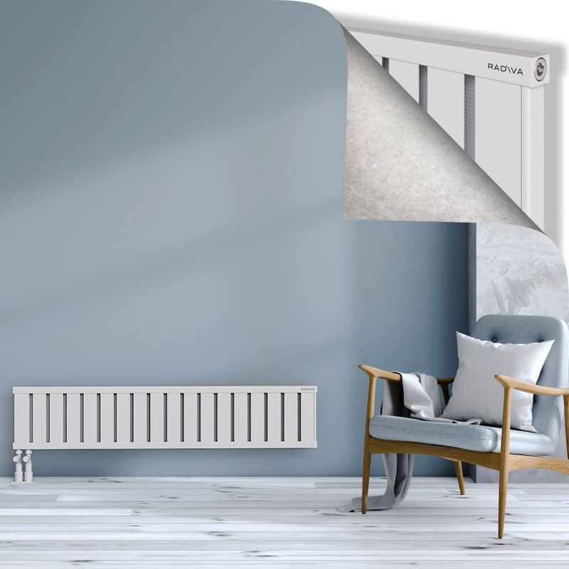 OBI Dekoratif Alüminyum Radyatör 300x1444 Beyaz