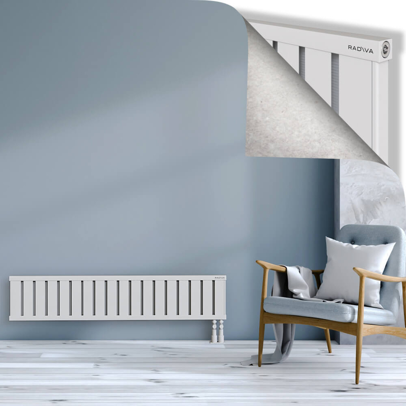 OBI Dekoratif Alüminyum Radyatör 300x1444 Beyaz