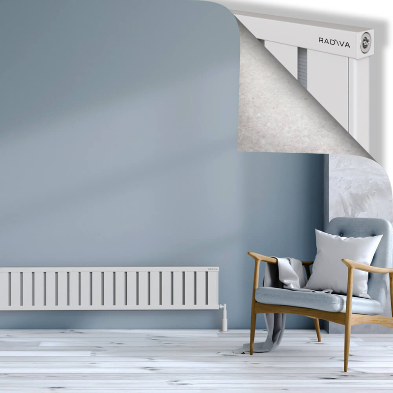 OBI Dekoratif Alüminyum Radyatör 300x1844 Beyaz