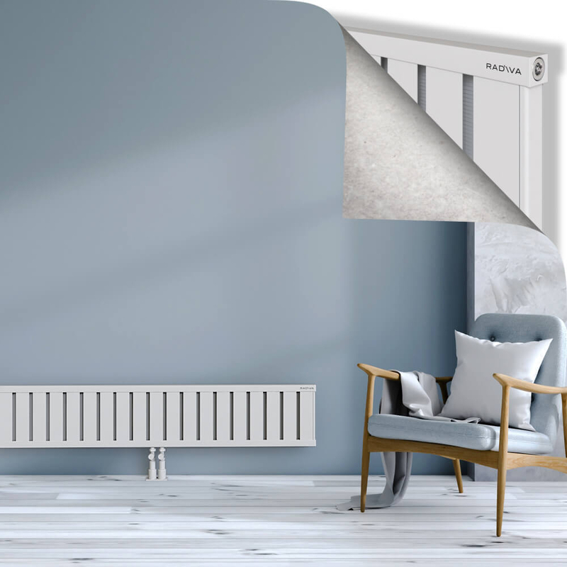 OBI Dekoratif Alüminyum Radyatör 300x1844 Beyaz