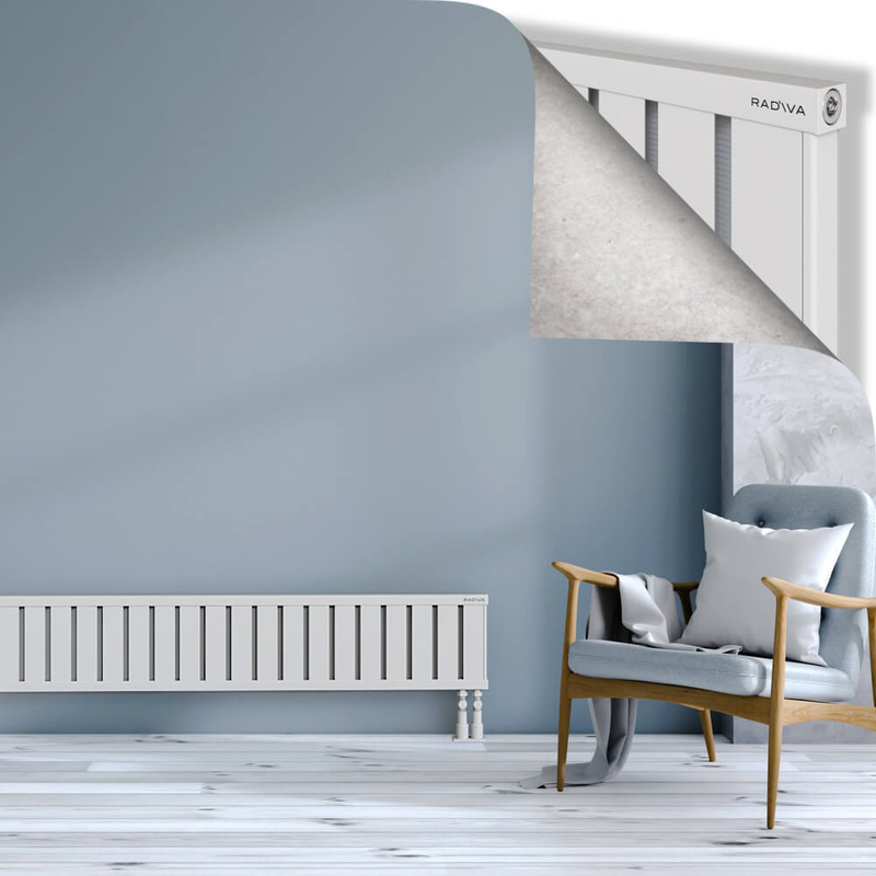OBI Dekoratif Alüminyum Radyatör 300x1844 Beyaz