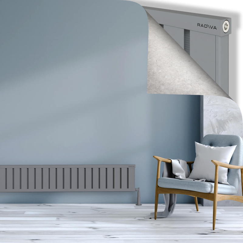 OBI Dekoratif Alüminyum Radyatör 300x1924 Gri