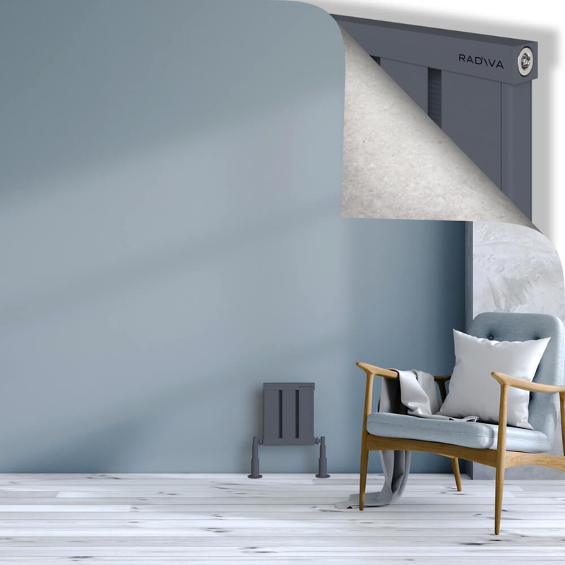 OBI Dekoratif Alüminyum Radyatör 300x244 Antrasit