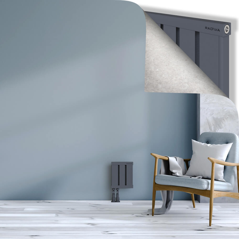 OBI Dekoratif Alüminyum Radyatör 300x244 Antrasit