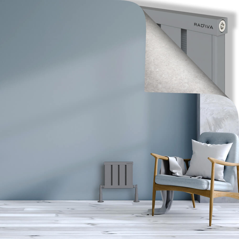 OBI Dekoratif Alüminyum Radyatör 300x324 Gri