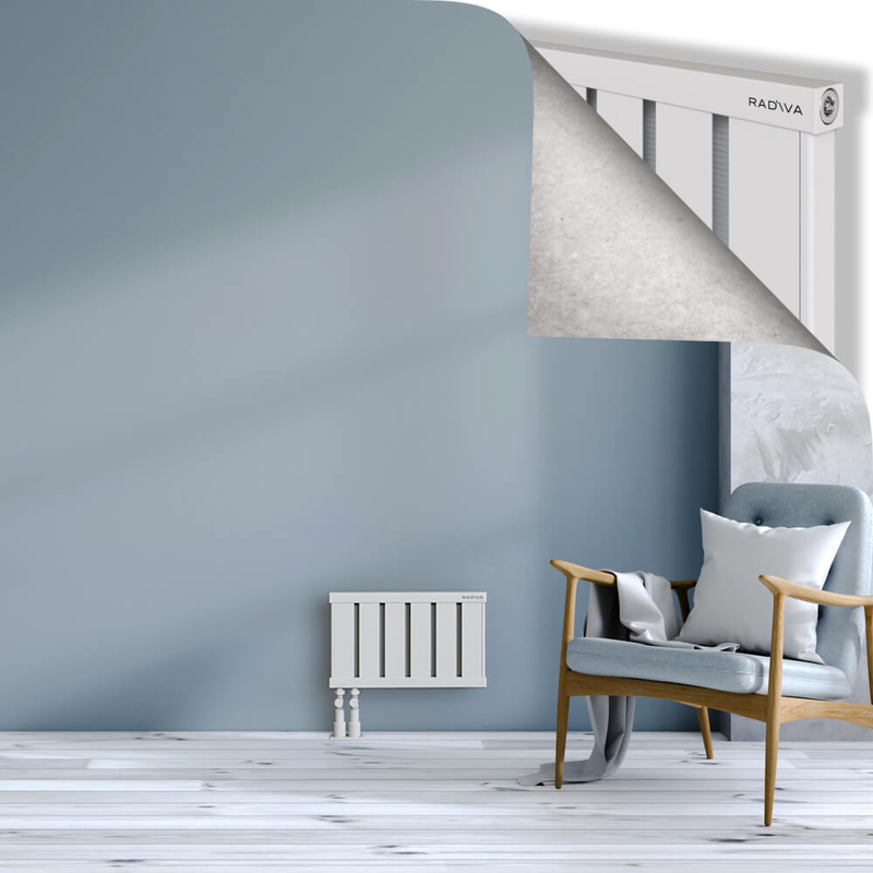OBI Dekoratif Alüminyum Radyatör 300x484 Beyaz