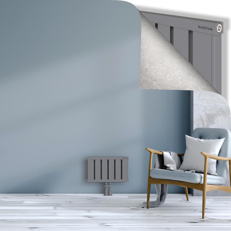 OBI Dekoratif Alüminyum Radyatör 300x484 Gri