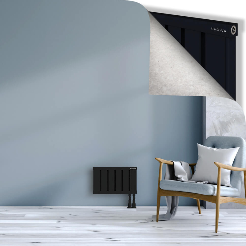 OBI Dekoratif Alüminyum Radyatör 300x484 Siyah