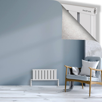 Radiva - Obi Dekoratif Alüminyum Radyatör 300x644 Beyaz
