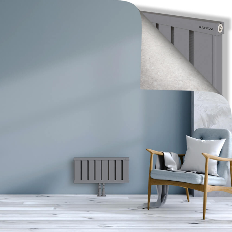 OBI Dekoratif Alüminyum Radyatör 300x644 Gri