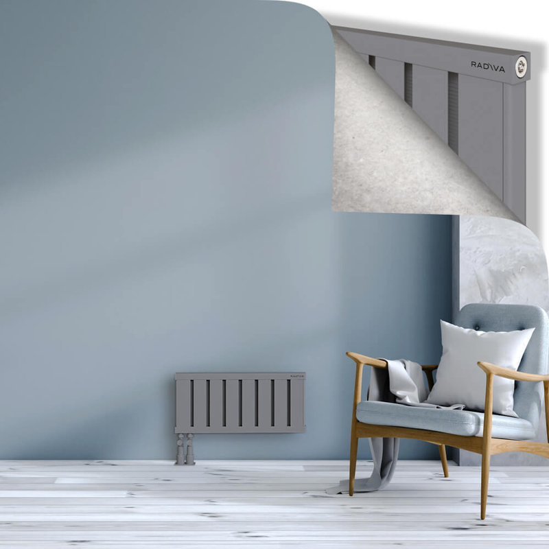 OBI Dekoratif Alüminyum Radyatör 300x644 Gri