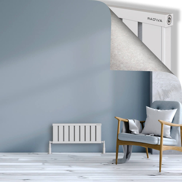 Radiva - Obi Dekoratif Alüminyum Radyatör 300x724 Beyaz