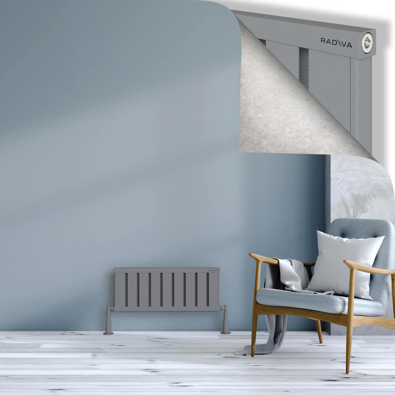 OBI Dekoratif Alüminyum Radyatör 300x724 Gri