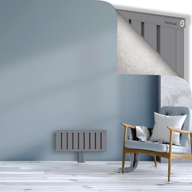 OBI Dekoratif Alüminyum Radyatör 300x724 Gri
