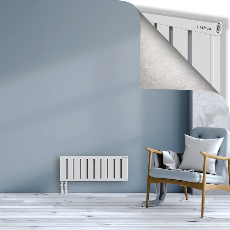 OBI Dekoratif Alüminyum Radyatör 300x804 Beyaz